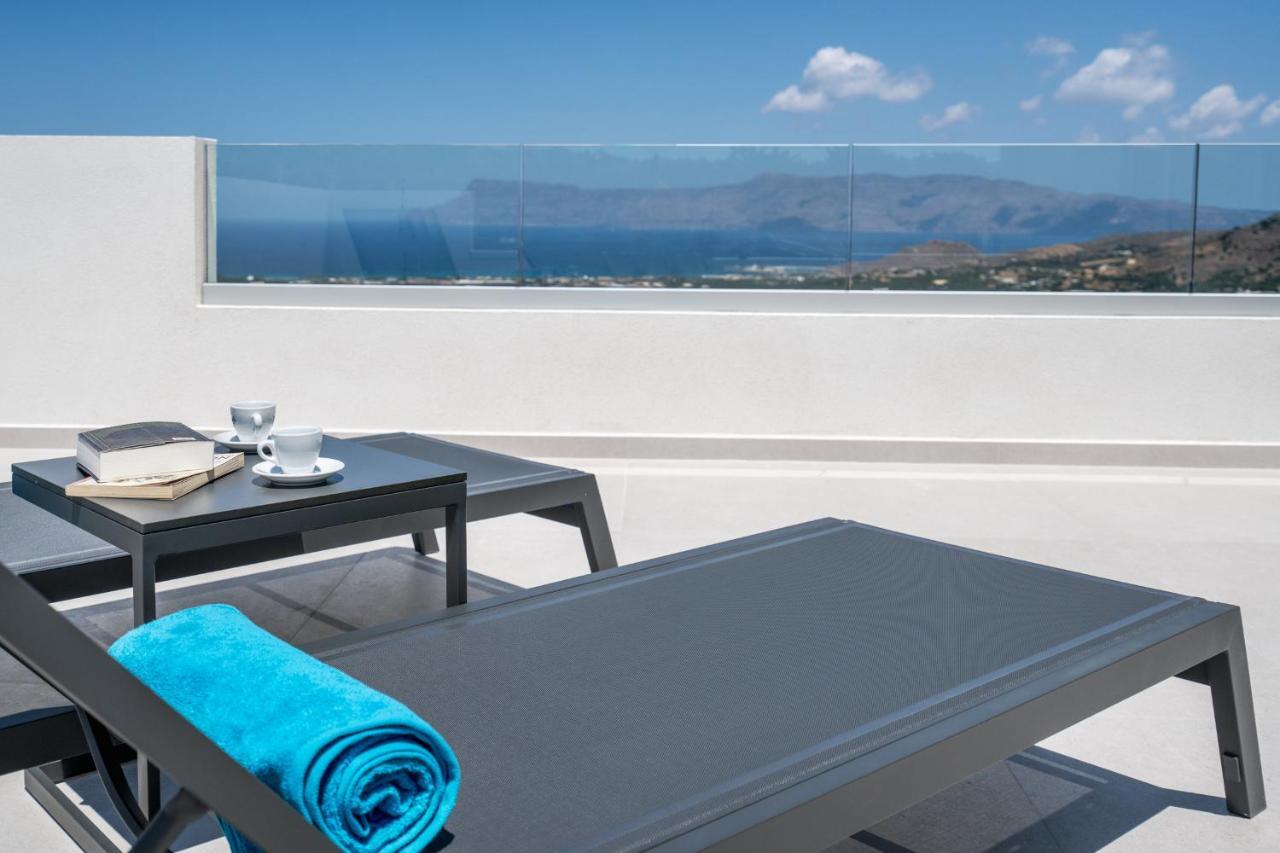 Agios Ioannis  Luxurious Villa Cretan Aura With Private Heated Pool, Jacuzzi And Playroom מראה חיצוני תמונה